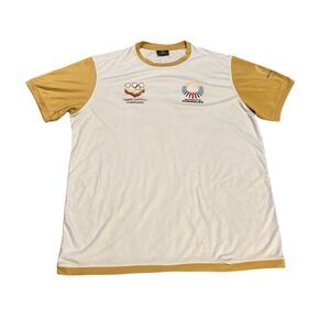 Skyros Venezuela Olympics Tee White Golf Mens Medium Paris 2024 Activewear
